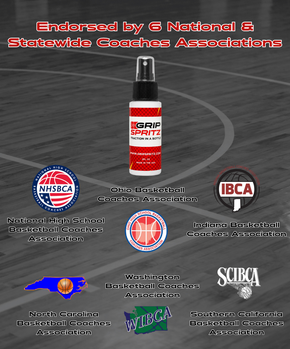 Grip Spritz Basketball Shoe Grip Spray | 1 Bottle + Spritz Mitt
