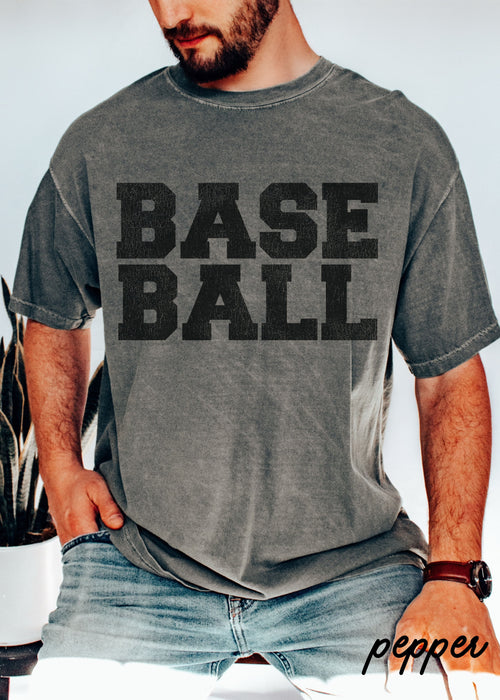 *BASEBALL University Tee *12 Colors (S-4X)