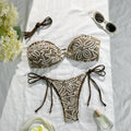 Two-Piece Bikini Swimwear for Beach Vacation Swim Suit for Women