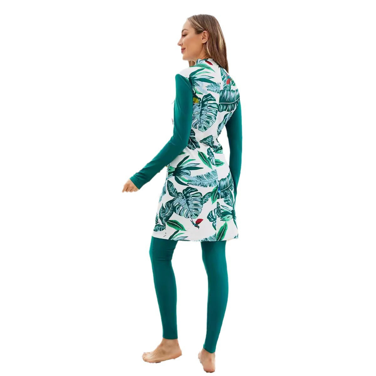 Sunscreen split swimsuit four piece set