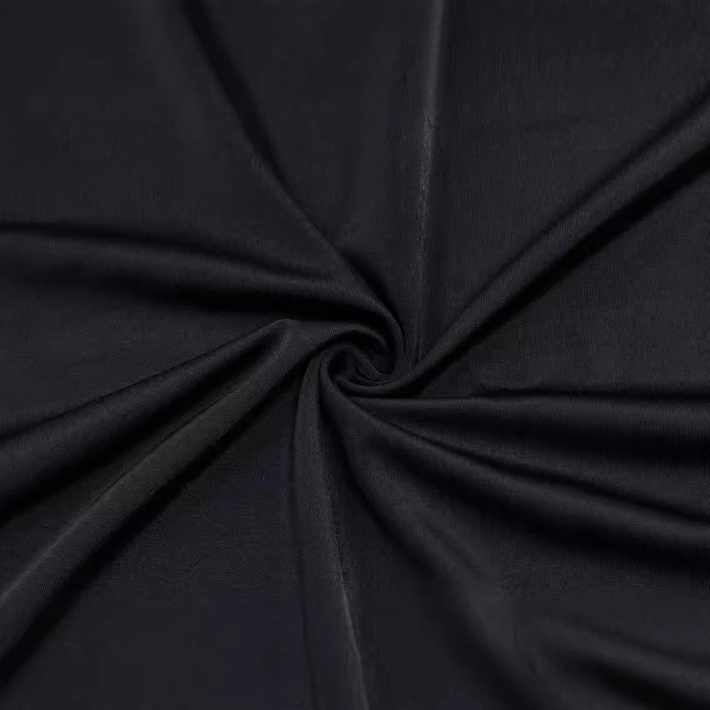 Fully enclosed hooded collar two-piece swimsuit set
