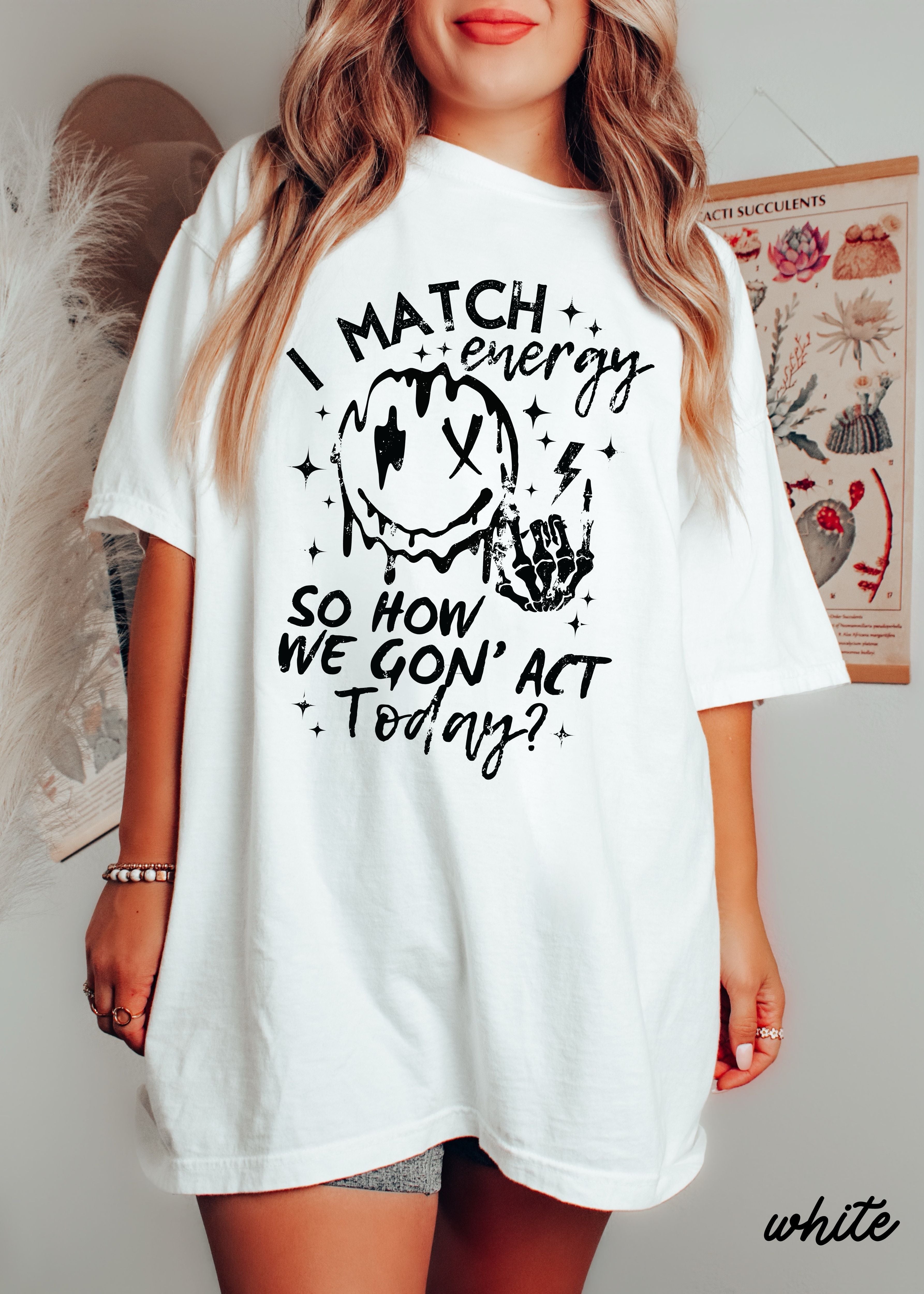 PRE-ORDER: I Match Energy Tee *8 Colors (S-3X)